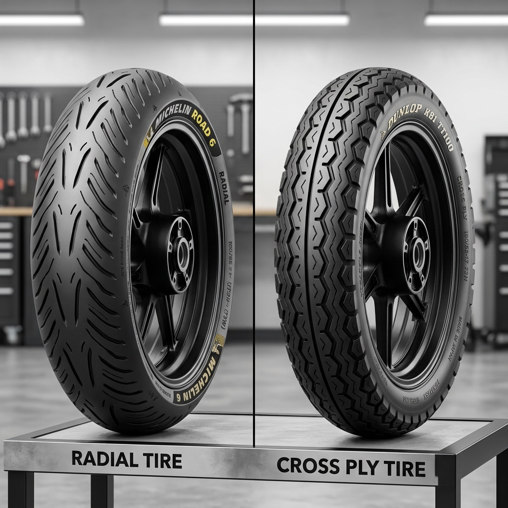 Radial vs Cross Ply Tyres: What's The Difference?